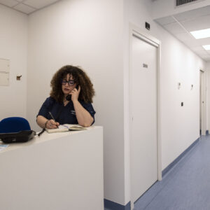 Barbara Marinelli - Segretaria del Centro ORL Curatoli, centro otorino a pochi minuti da Bari