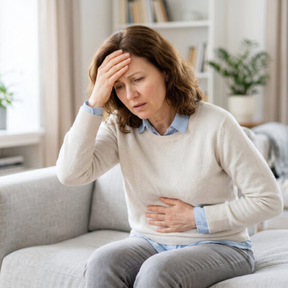 Sintomi che accompagnano le vertigini, nausea e sbandamento